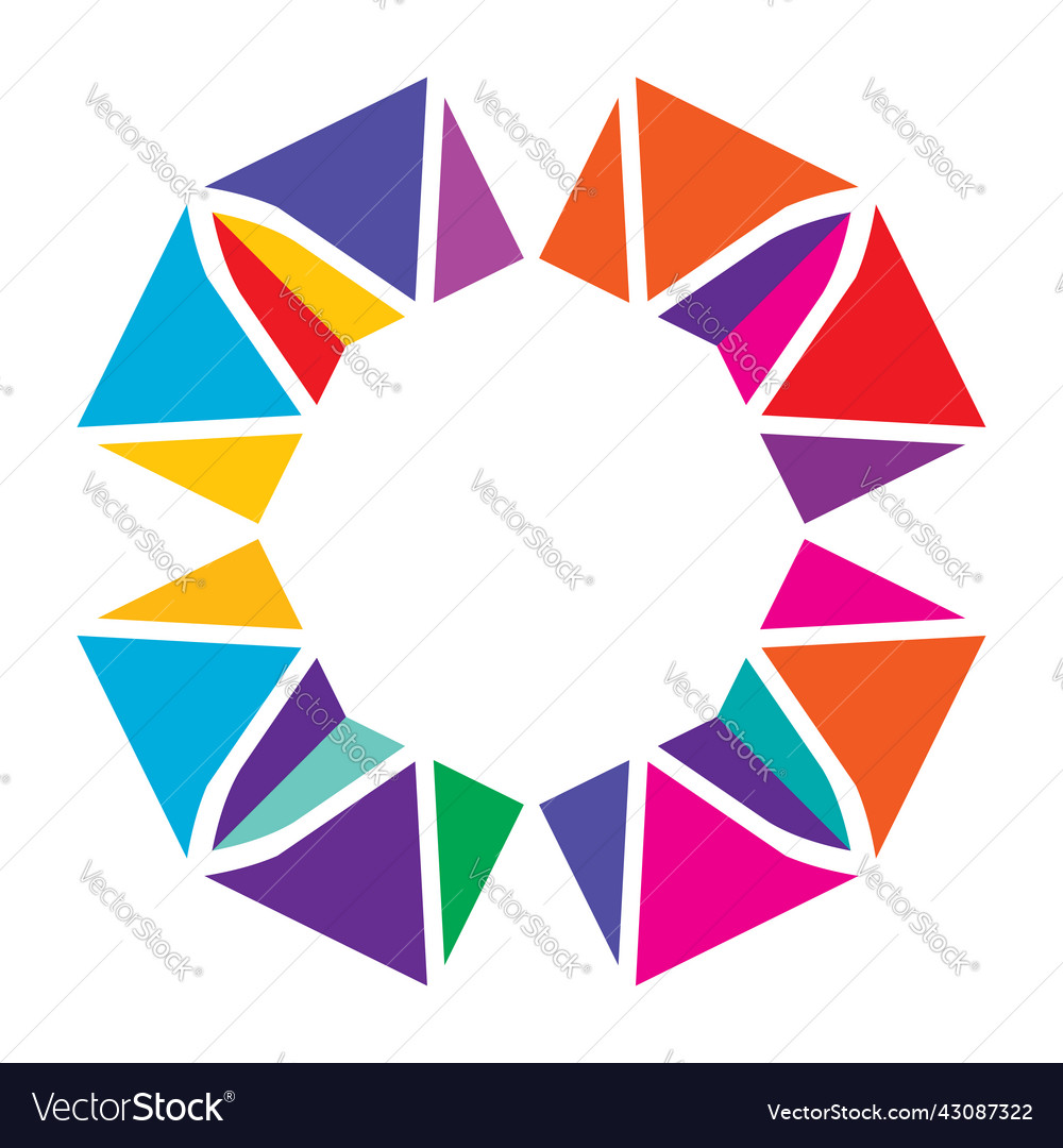 Simple motif mandala shape element circular round Vector Image Simple motif mandala shape element circular round