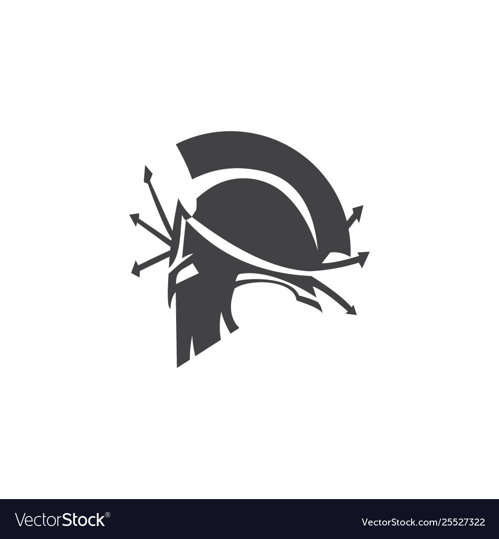 Sparta logo template Royalty Free Vector Image