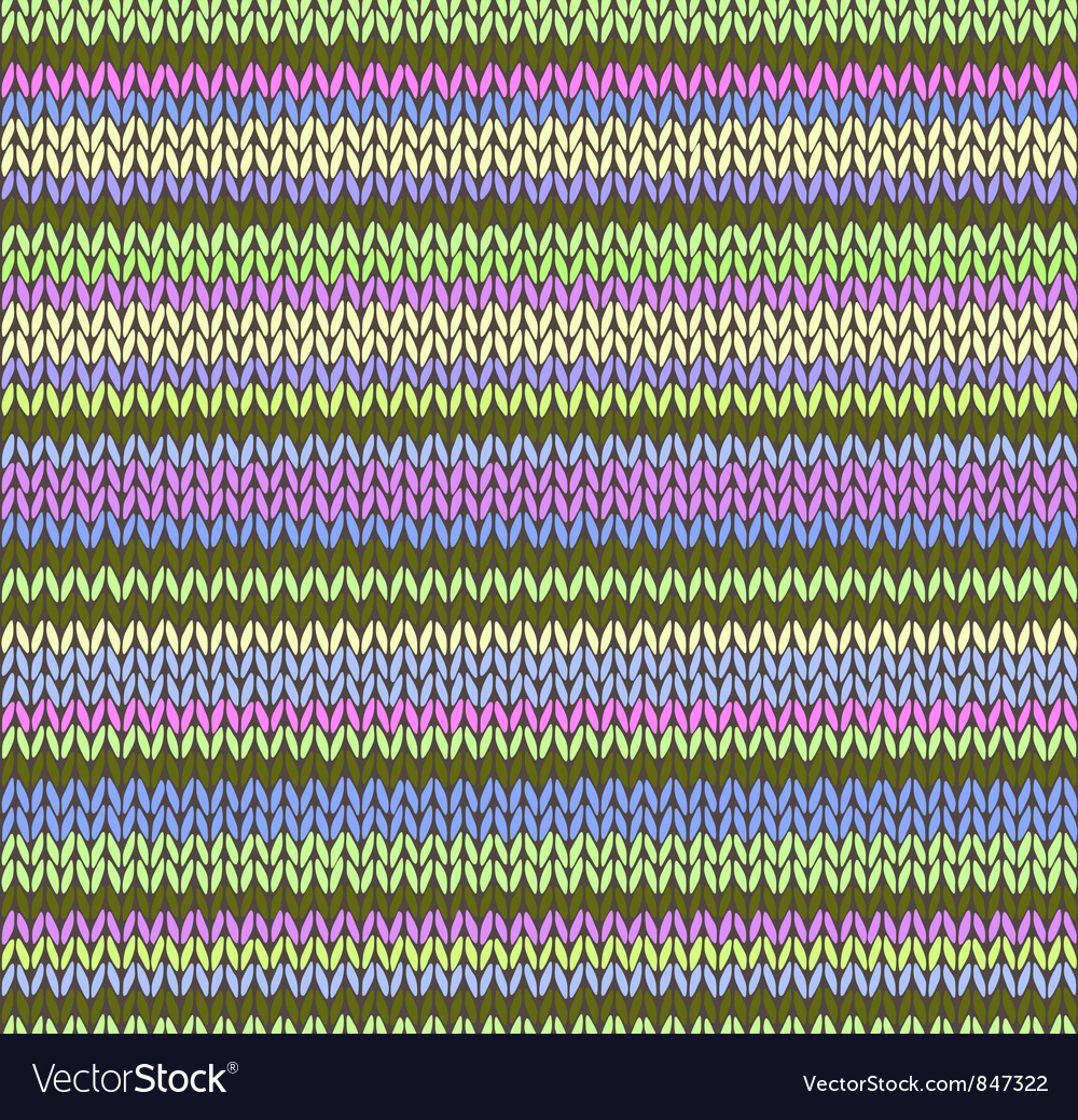 Style seamless color knitted pattern