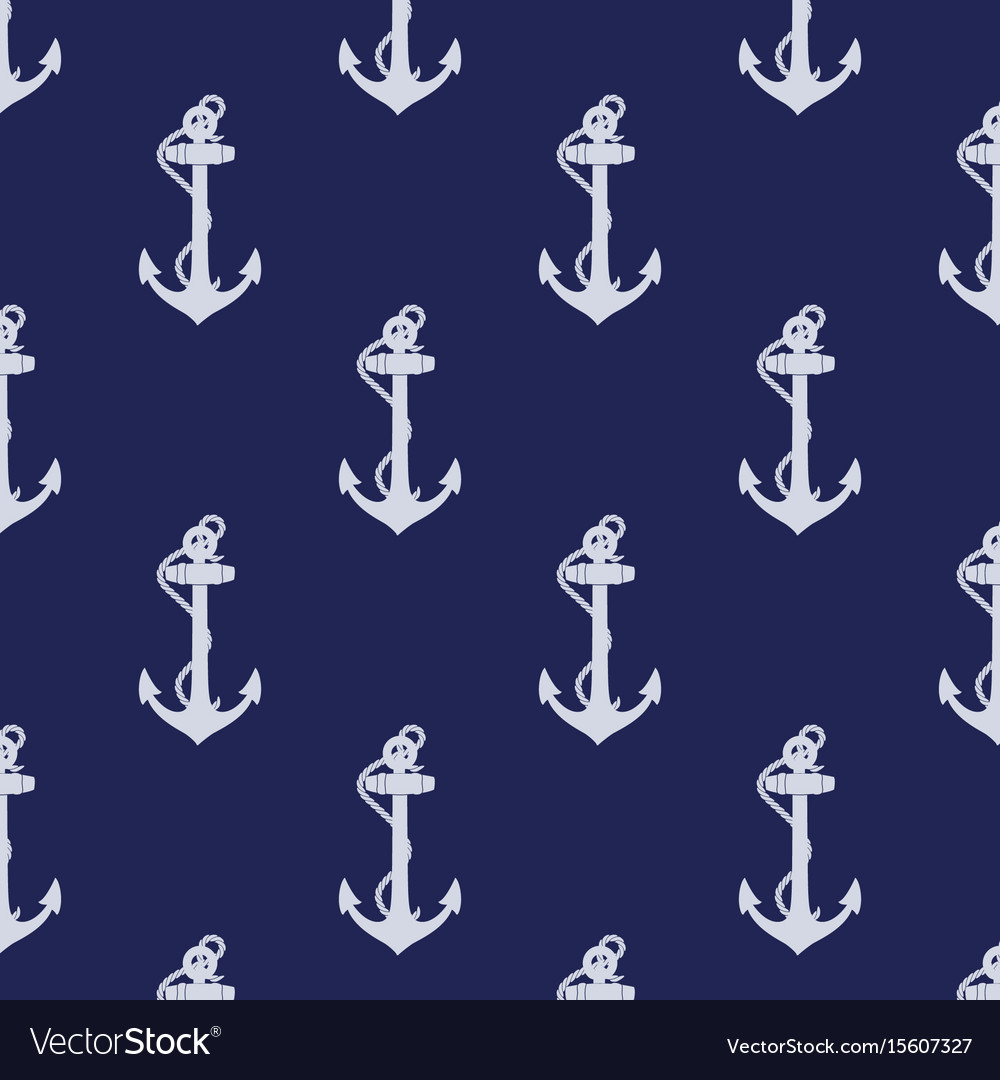 Anchor seamless pattern