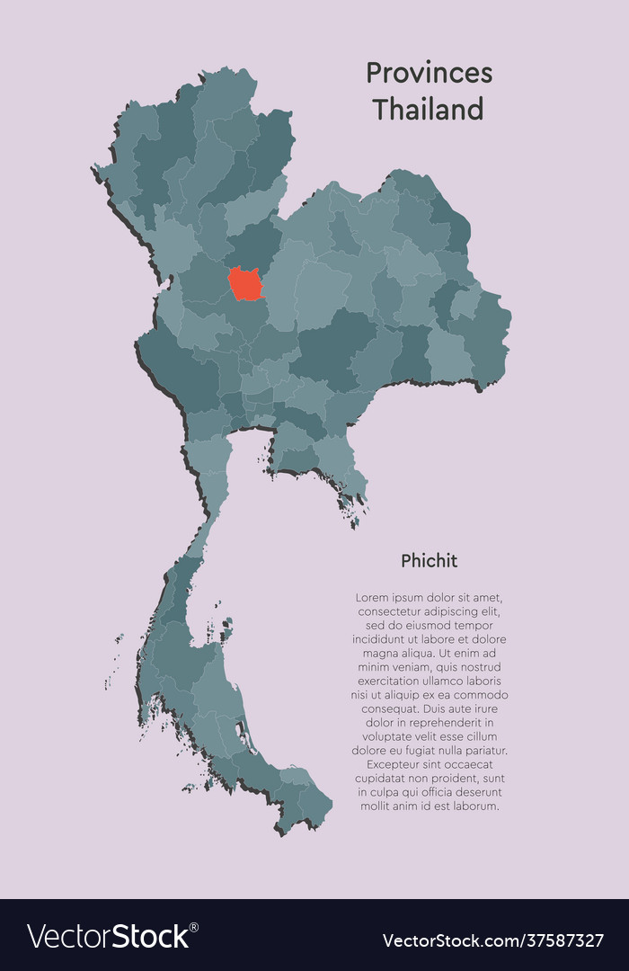 Asia country thailand and province phichit