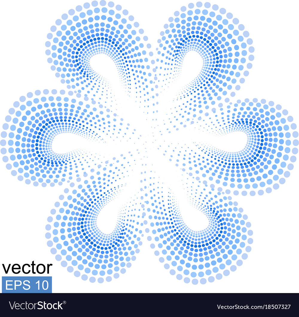 Blaue Tiare Blume gepunktet Muster monoi