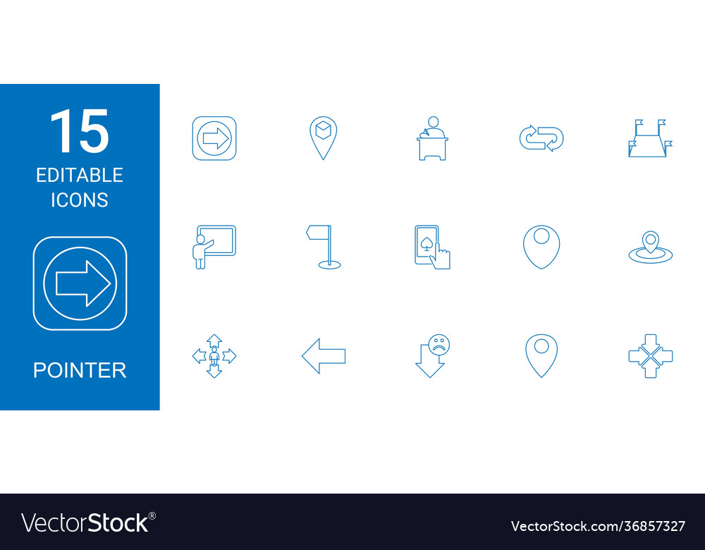 Pointer icons