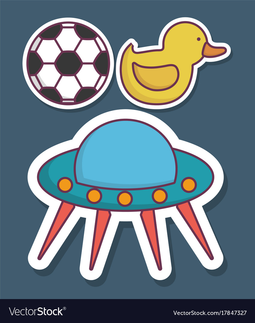 Spielzeug Icons Design