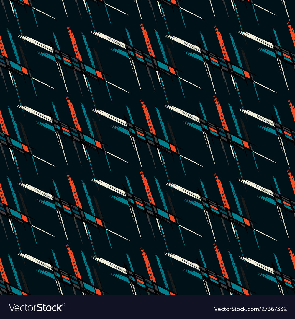 Abstract seamless pattern with city elements Vector Image Abstract seamless pattern with city elements