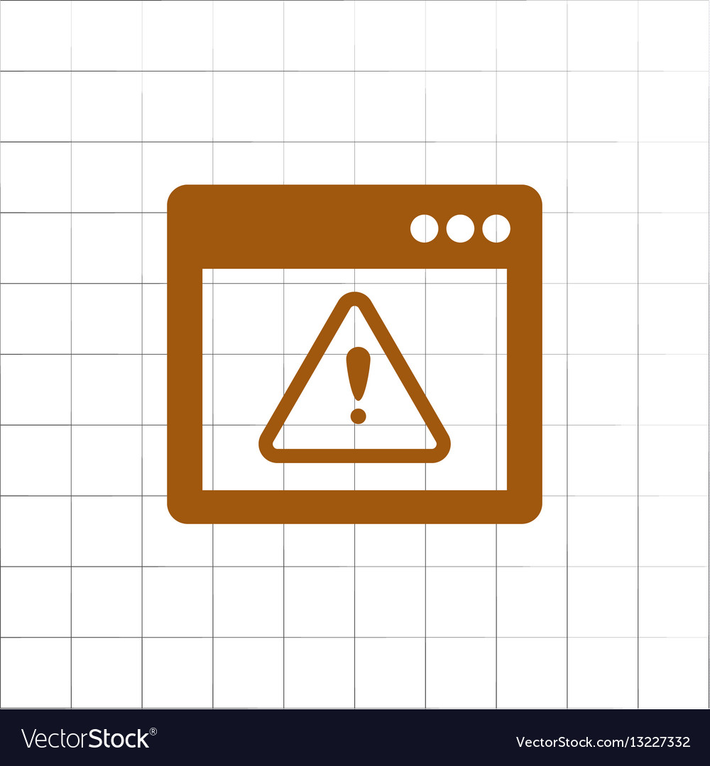 Application warning color icons on sunk push