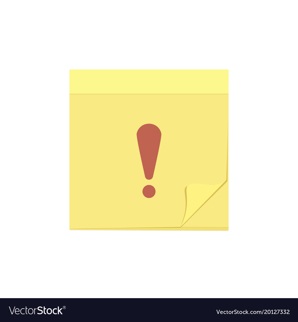 Attention comment message note task icon