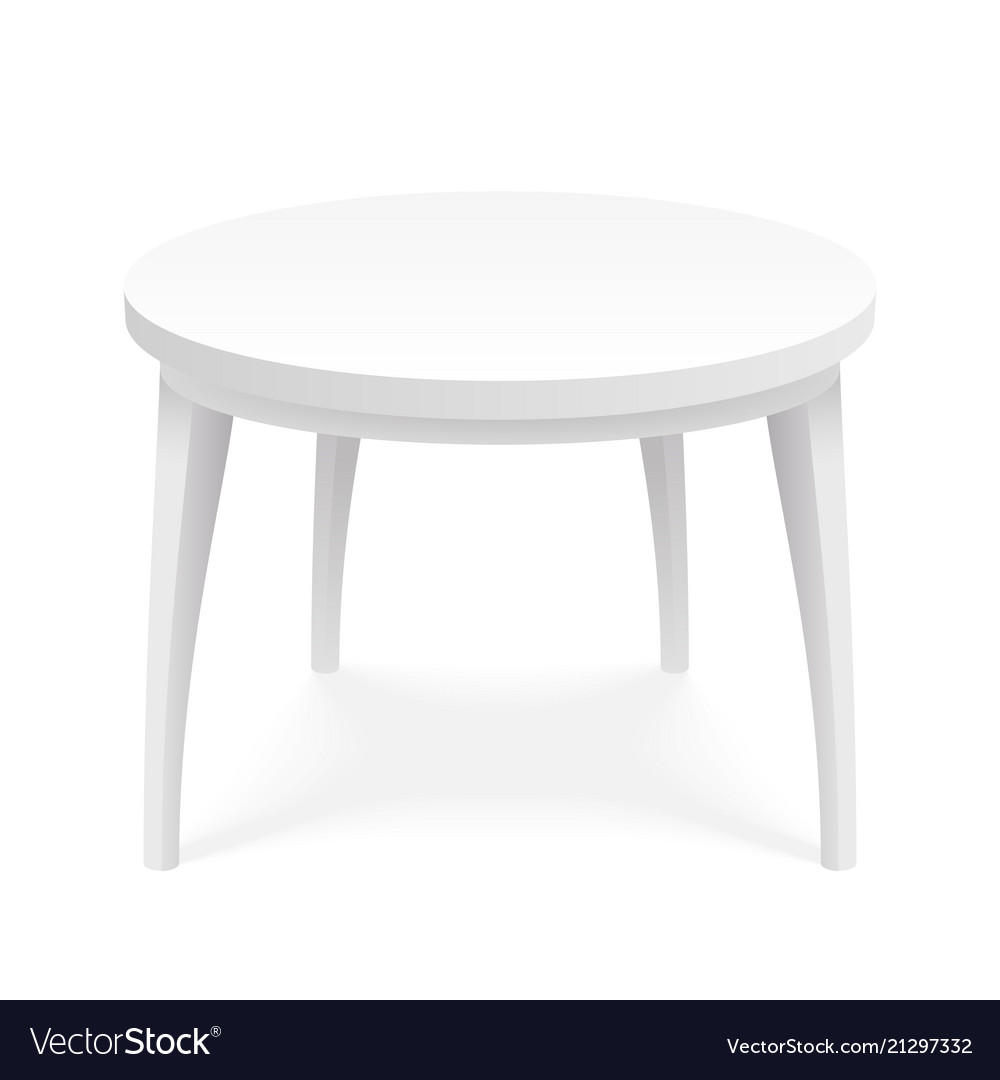 Empty Round Table Stand