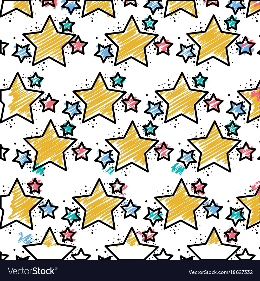 Grated shiny stars space glitter background design