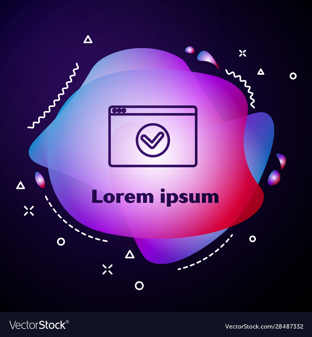 Purple line secure your site with https ssl icon