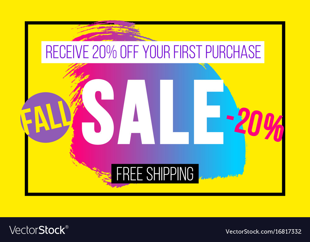 Season sale banner