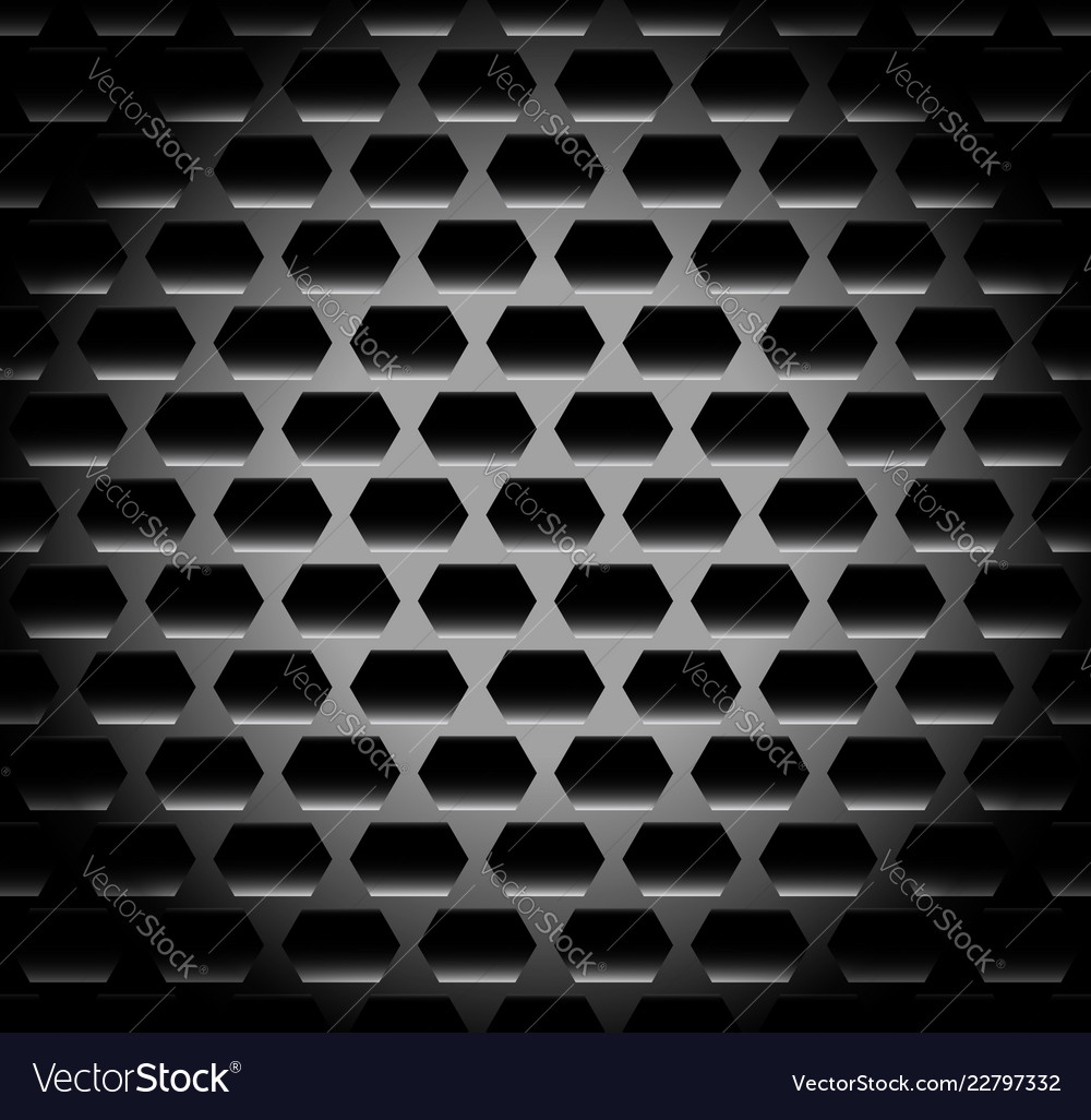 Shaded dark background pattern with hexagonal vector image Shaded dark background pattern with hexagonal