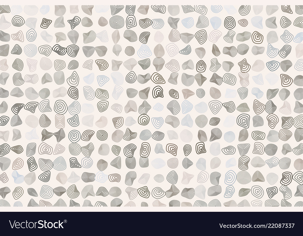 Artistic rounded shapes background pattern