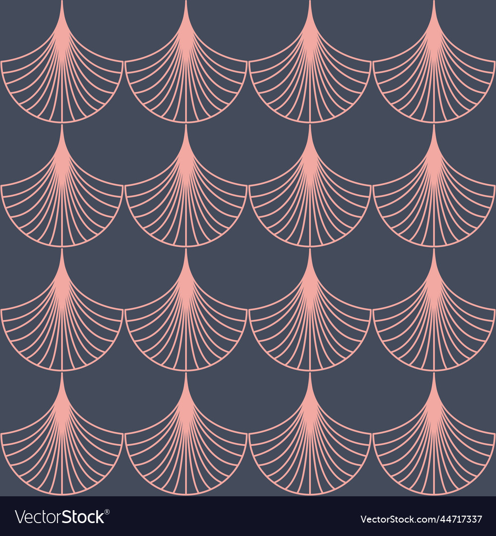 Dark pink arabic simple seamless pattern art deco