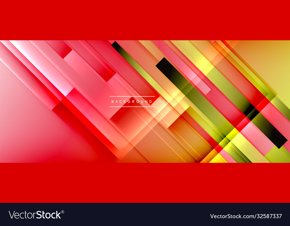 Dynamic lines on fluid color gradient trendy vector image Dynamic lines on fluid color gradient trendy