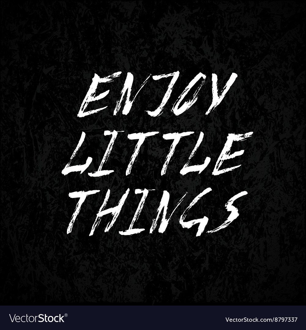 Enjoy less