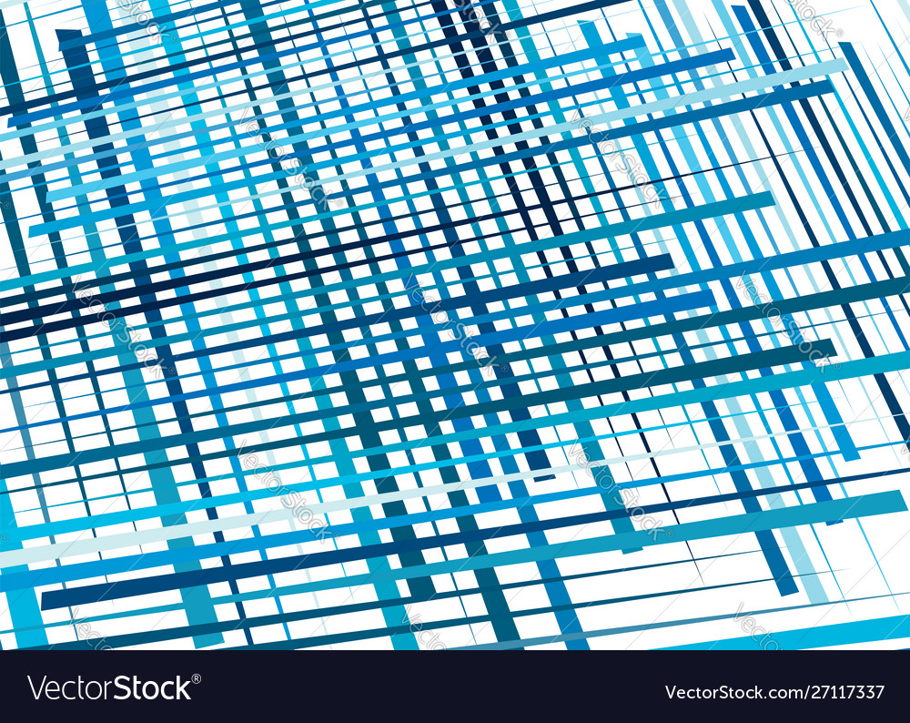 Grid mesh with dynamic lines intersecting stripes vector image Grid mesh with dynamic lines intersecting stripes