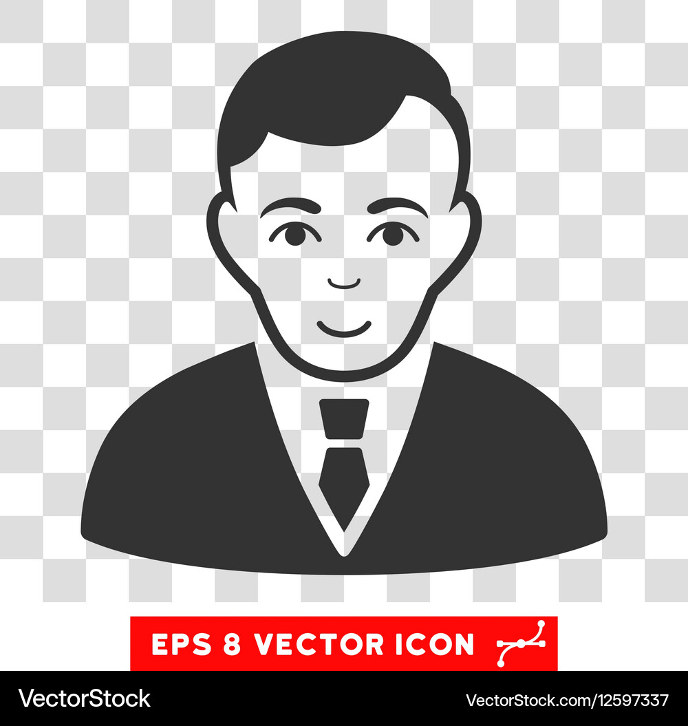 Manager eps icon Royalty Free Vector Image - VectorStock