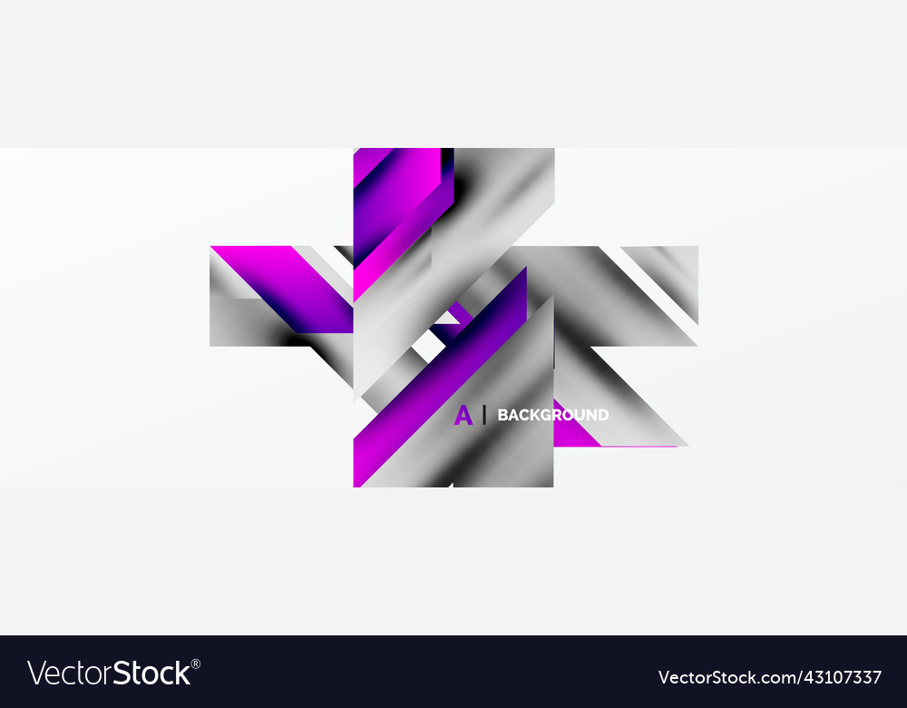 Modern trendy minimalist abstract background Vector Image