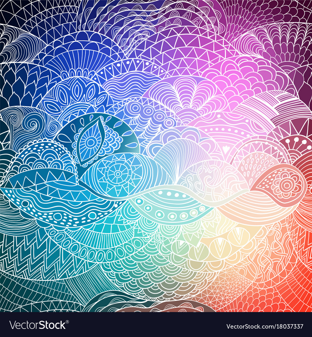 Pattern abstract background with colorful