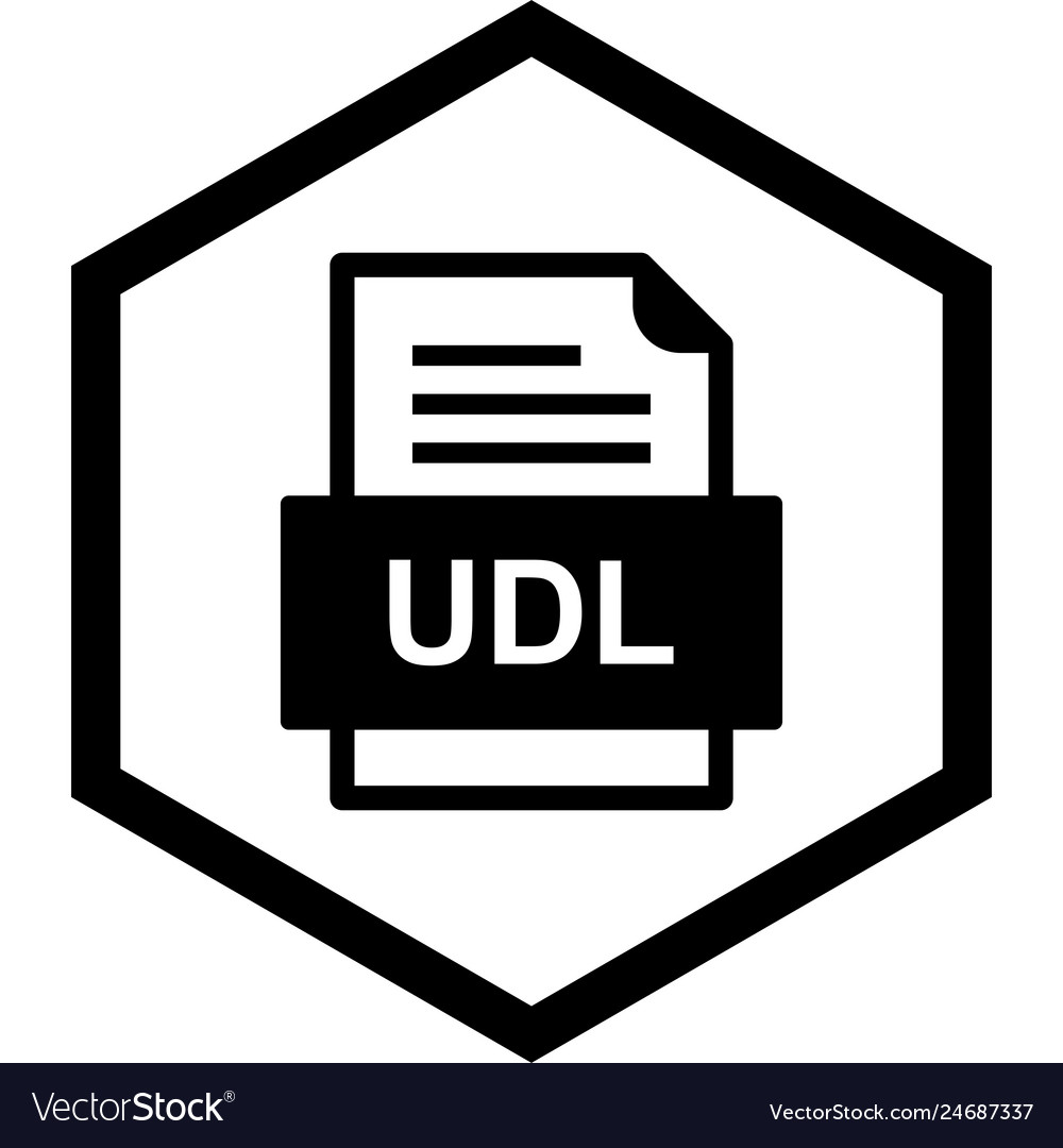 Udl file document icon