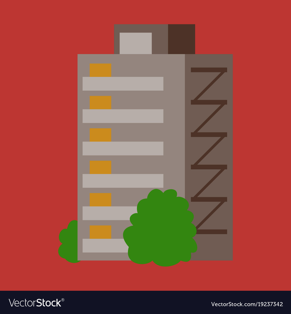 A modern multi-storey building with complex