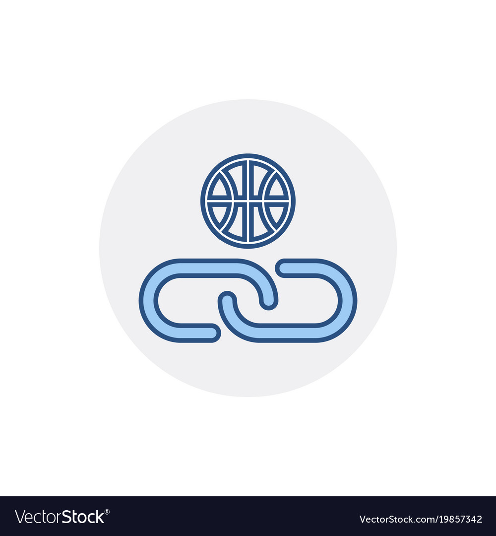 Chain hyperlink internet link web icon