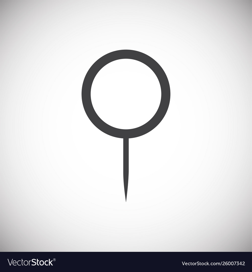 Geolocation related icon on background for graphic Vector Image Geolocation related icon on background for graphic