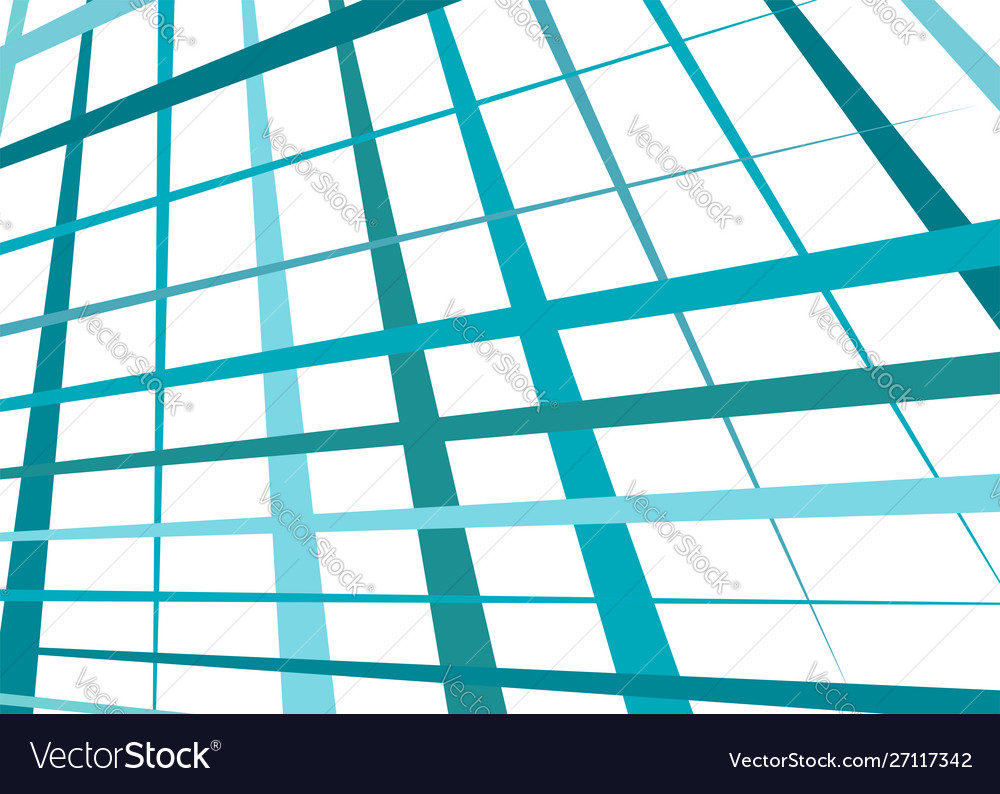 Grid mesh with dynamic lines intersecting stripes