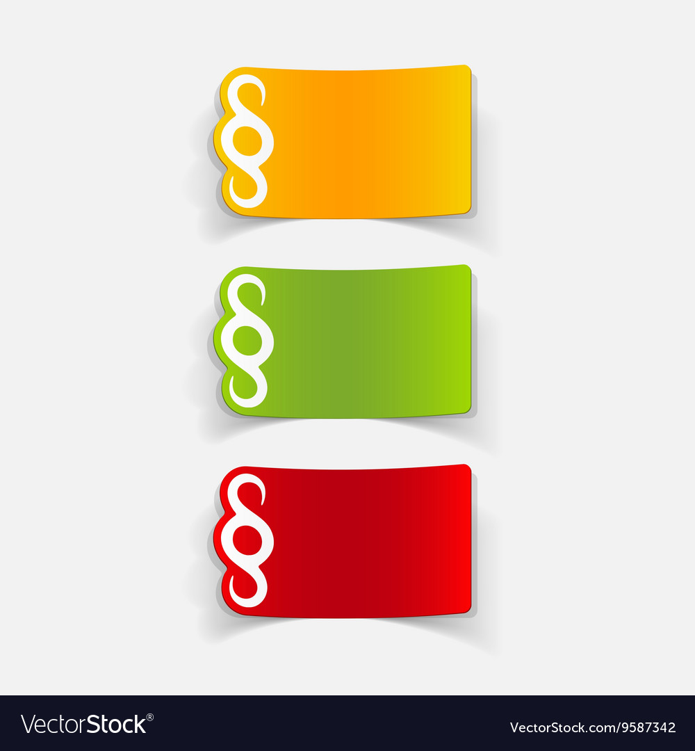 Realistic design element paragraph