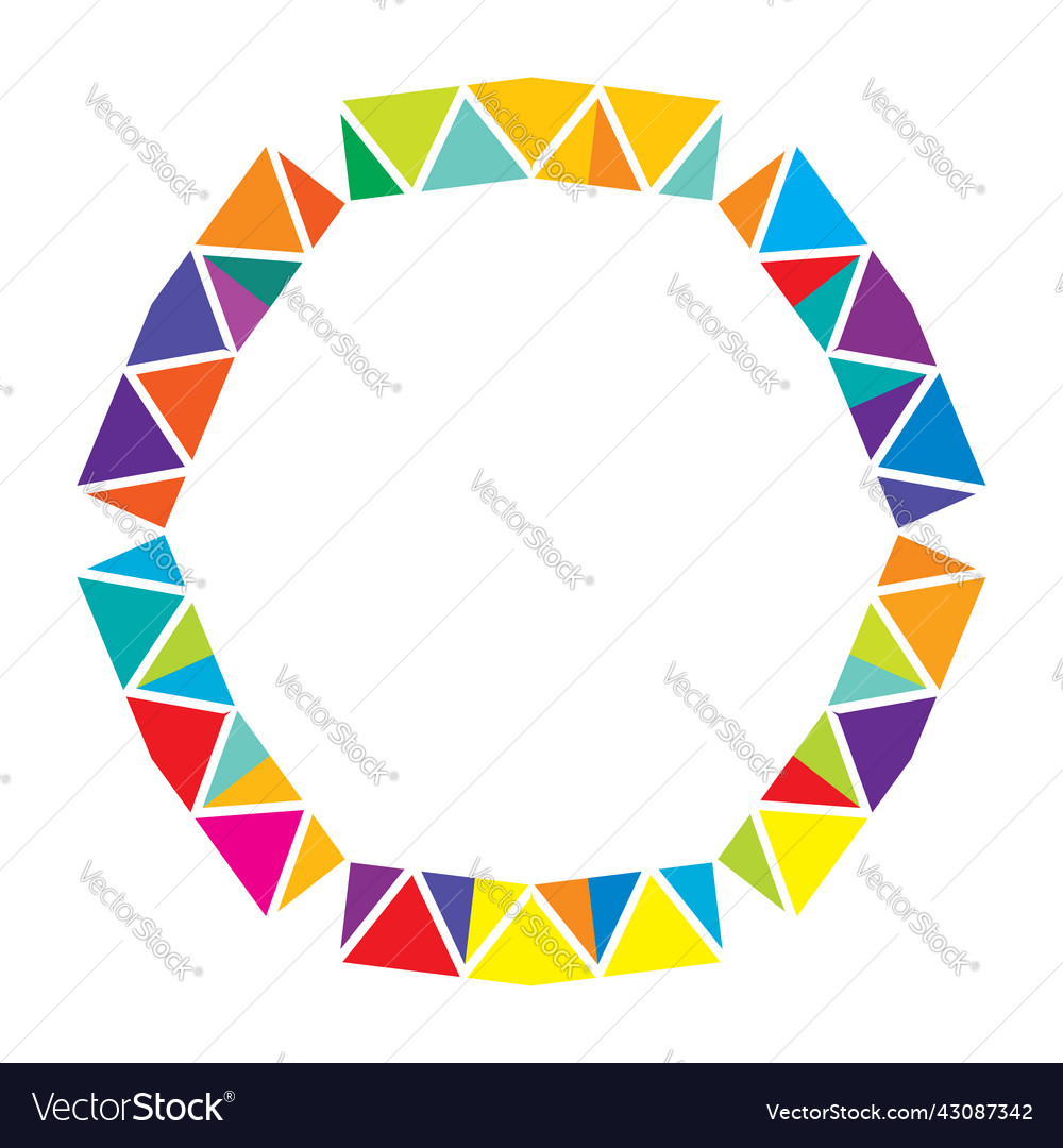 Simple motif mandala shape element circular round