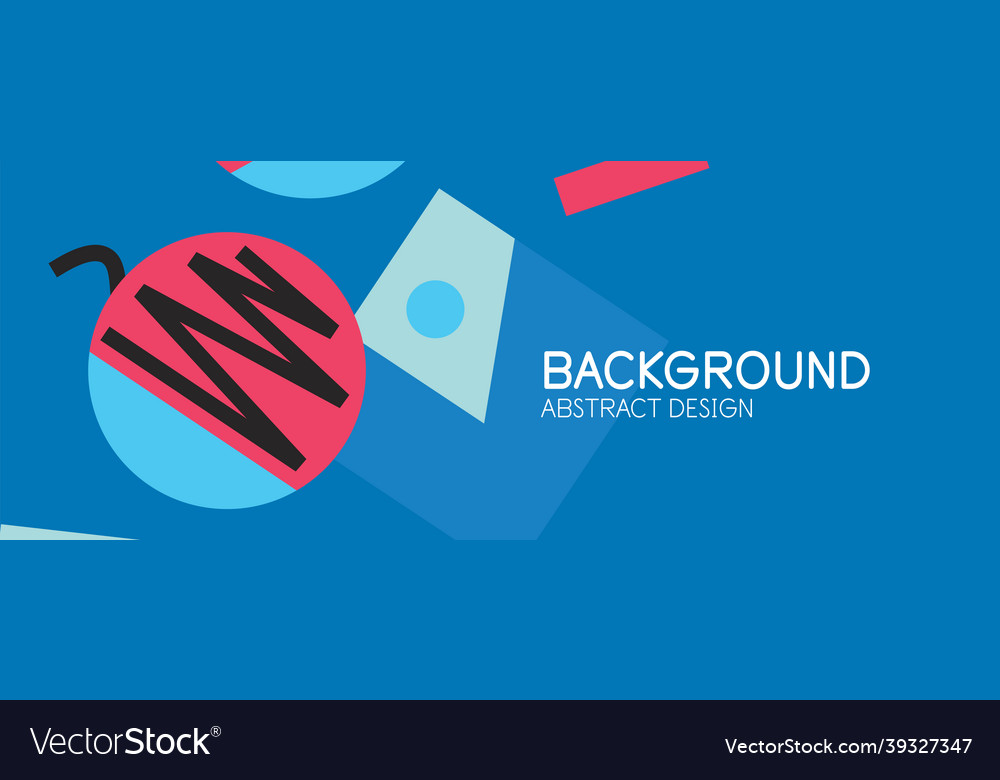 Abstract background blocks lines triangles vector image Abstract background blocks lines triangles