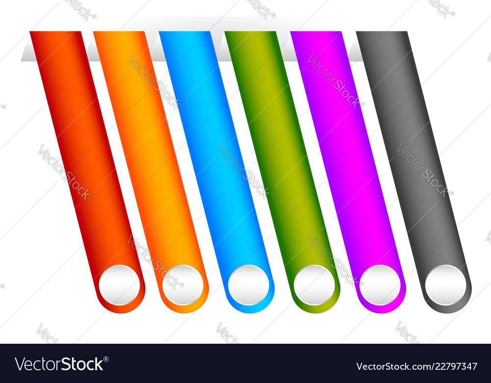 Colored rounded button banner backgrounds graphics Vector Image Colored rounded button banner backgrounds graphics