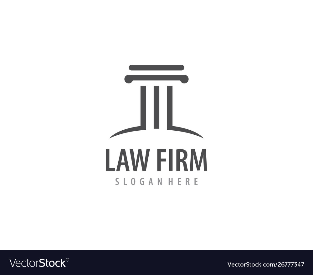 Pillar logo Royalty Free Vector Image - VectorStock