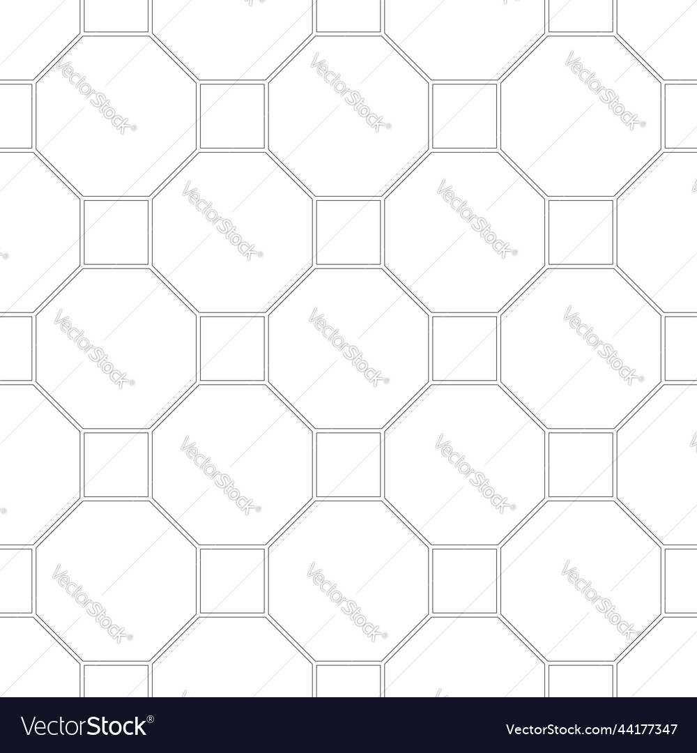 Seamless pattern of paving slabs in the form vector image Seamless pattern of paving slabs in the form