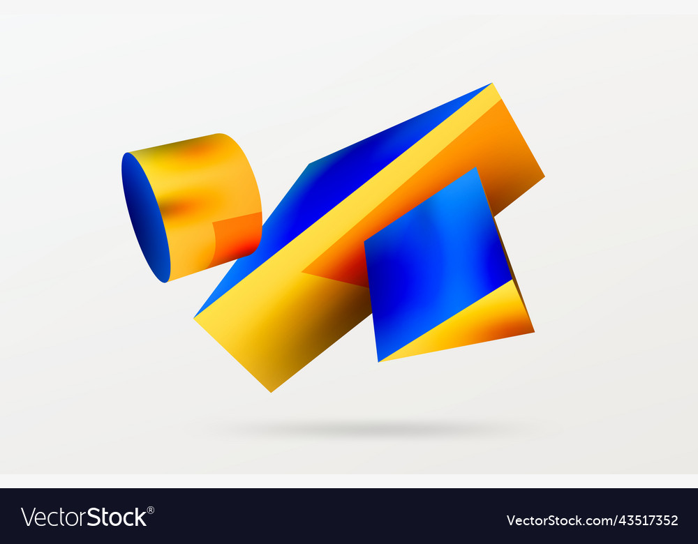 3d abstract background shapes triangle