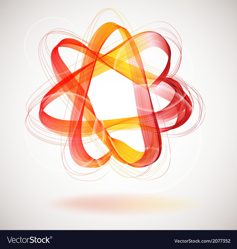 Abstract colorful background with star infinite