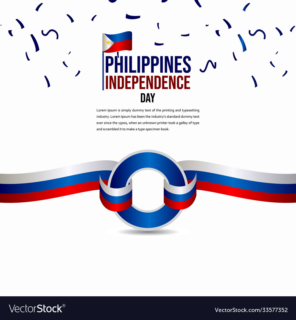 Happy philippines independence day celebration