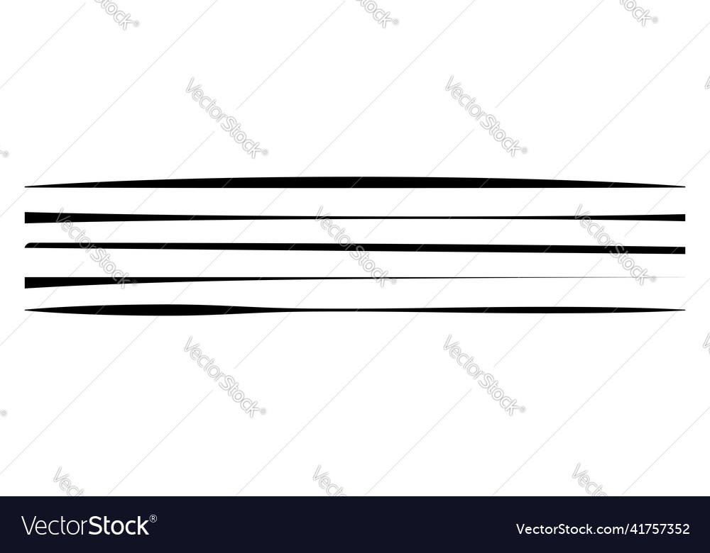 Line stripe element with distorted deformed effect Vector Image Line stripe element with distorted deformed effect