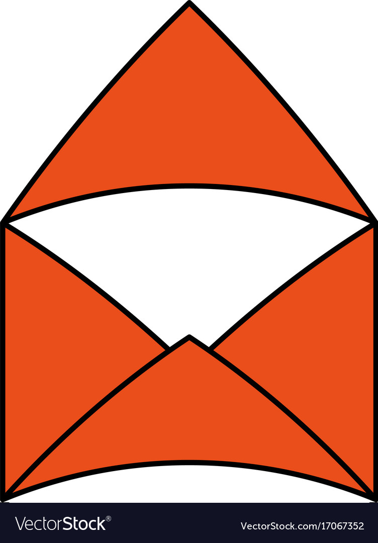 Open message envelope icon image