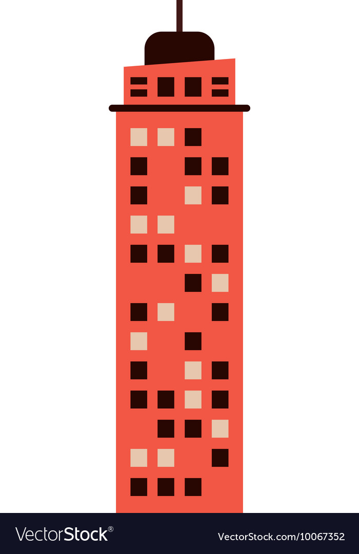 Tall building icon Royalty Free Vector Image - VectorStock