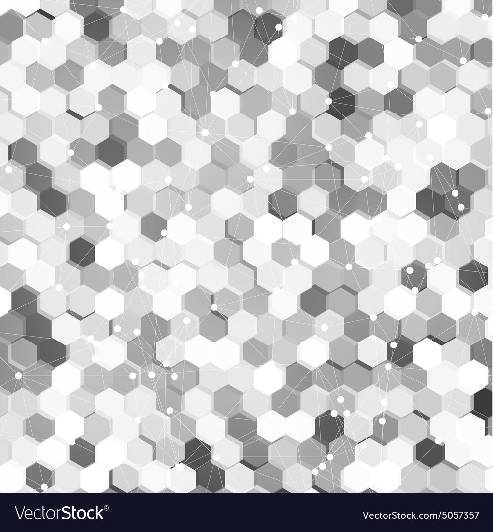 Abstract 3d hexagonal