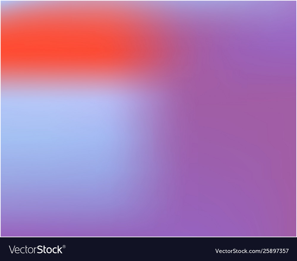 Gradient mesh painted in different colors