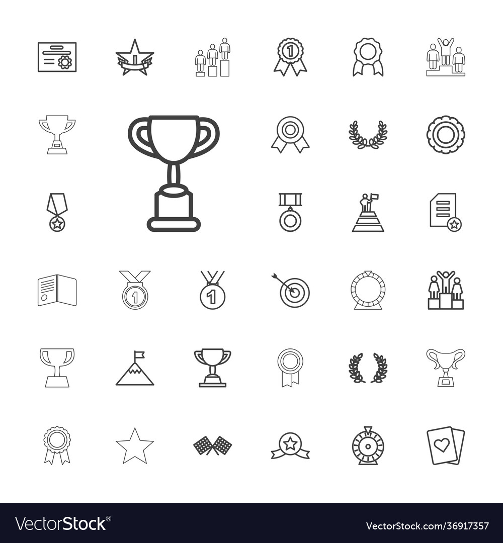 Winner icons