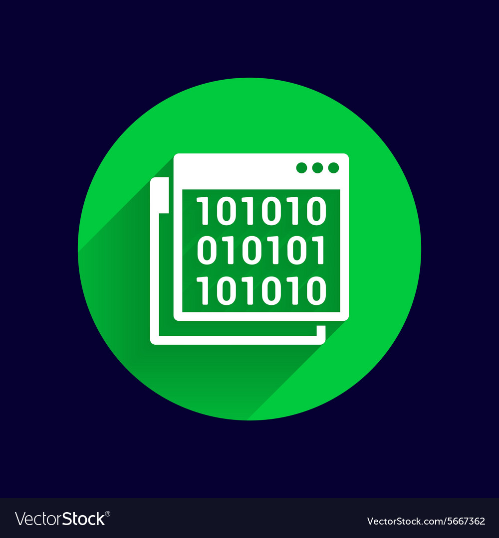 Icon of code window program programming website