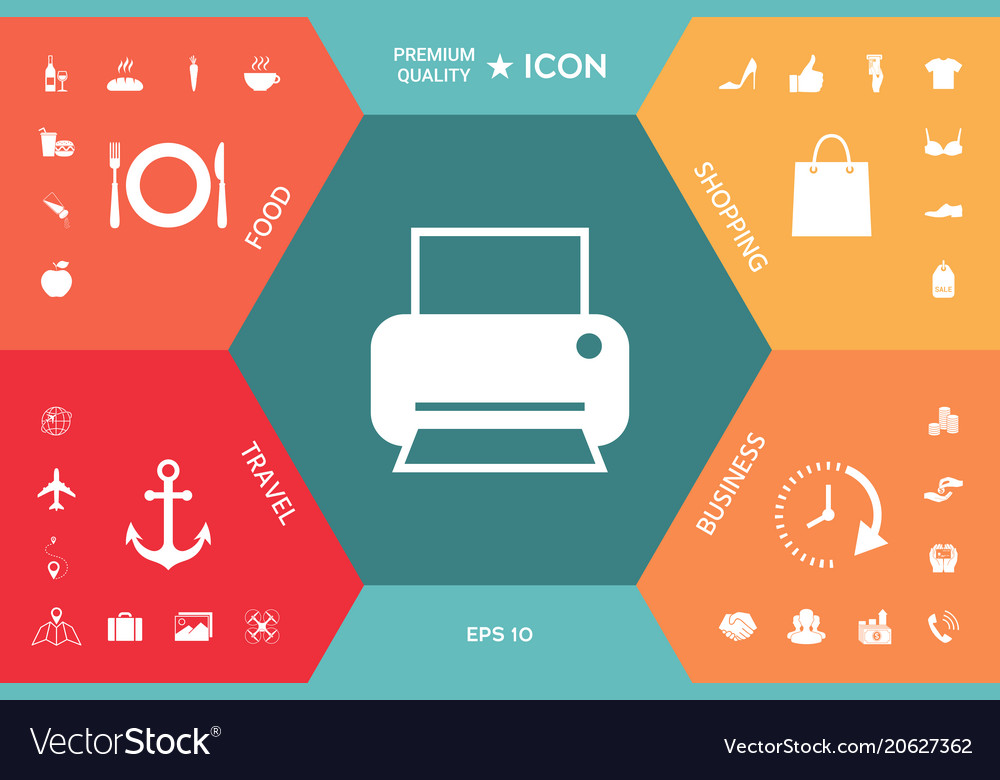 Print icon for web
