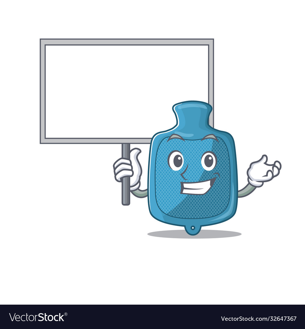 A cute picture hot water bag cartoon