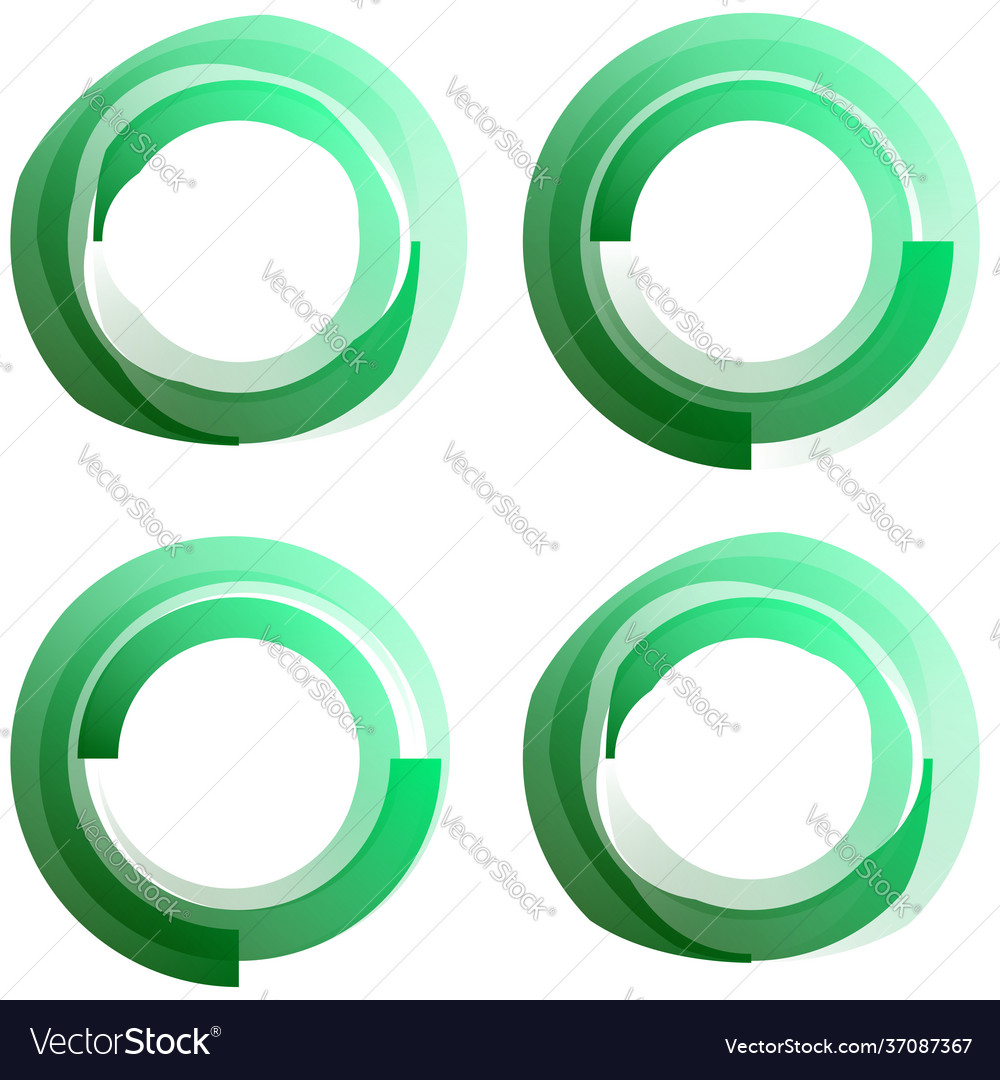 Circular concentric element abstract circle vector image Circular concentric element abstract circle