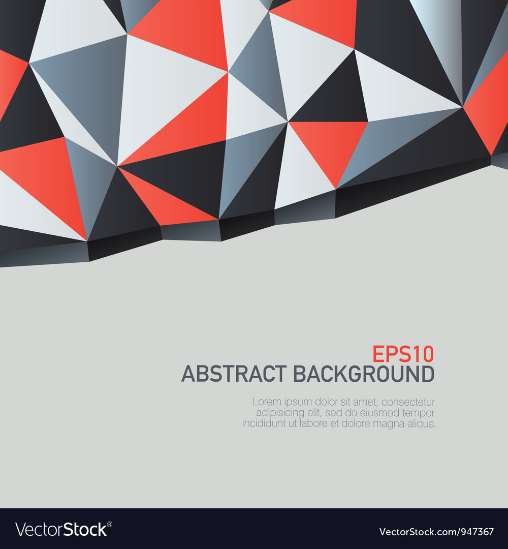 Geometric Triangle Background