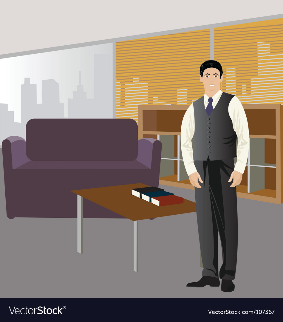 Office Royalty Free Vector Image - VectorStock